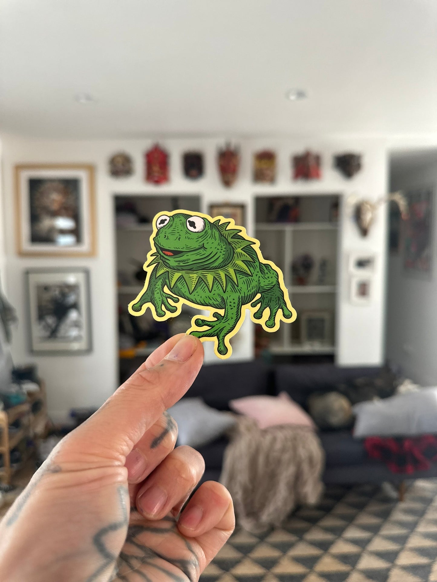 Kermit the Frog Sticker