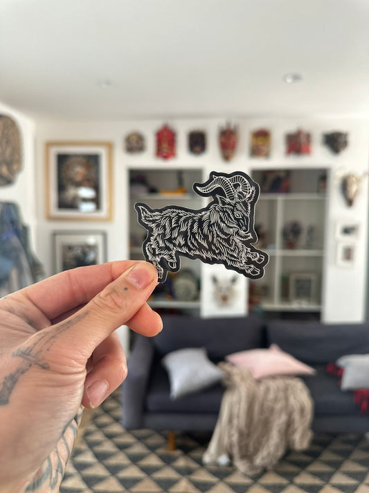 Goat Sticker
