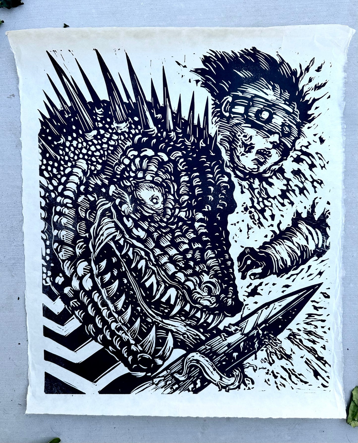 Kaiman's Rage Print