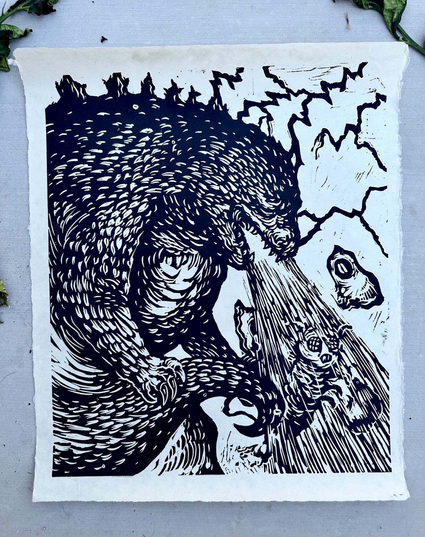 Godzilla Print