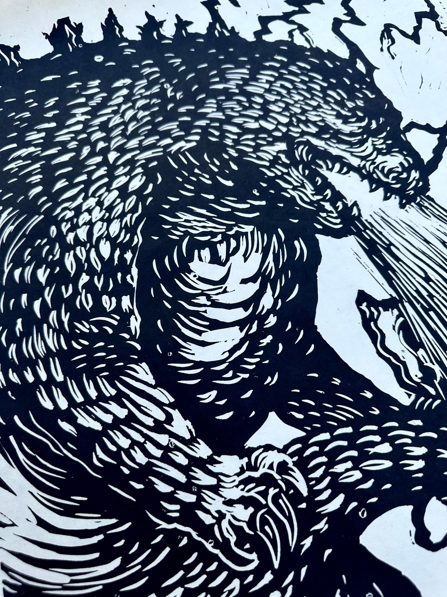 Godzilla Print