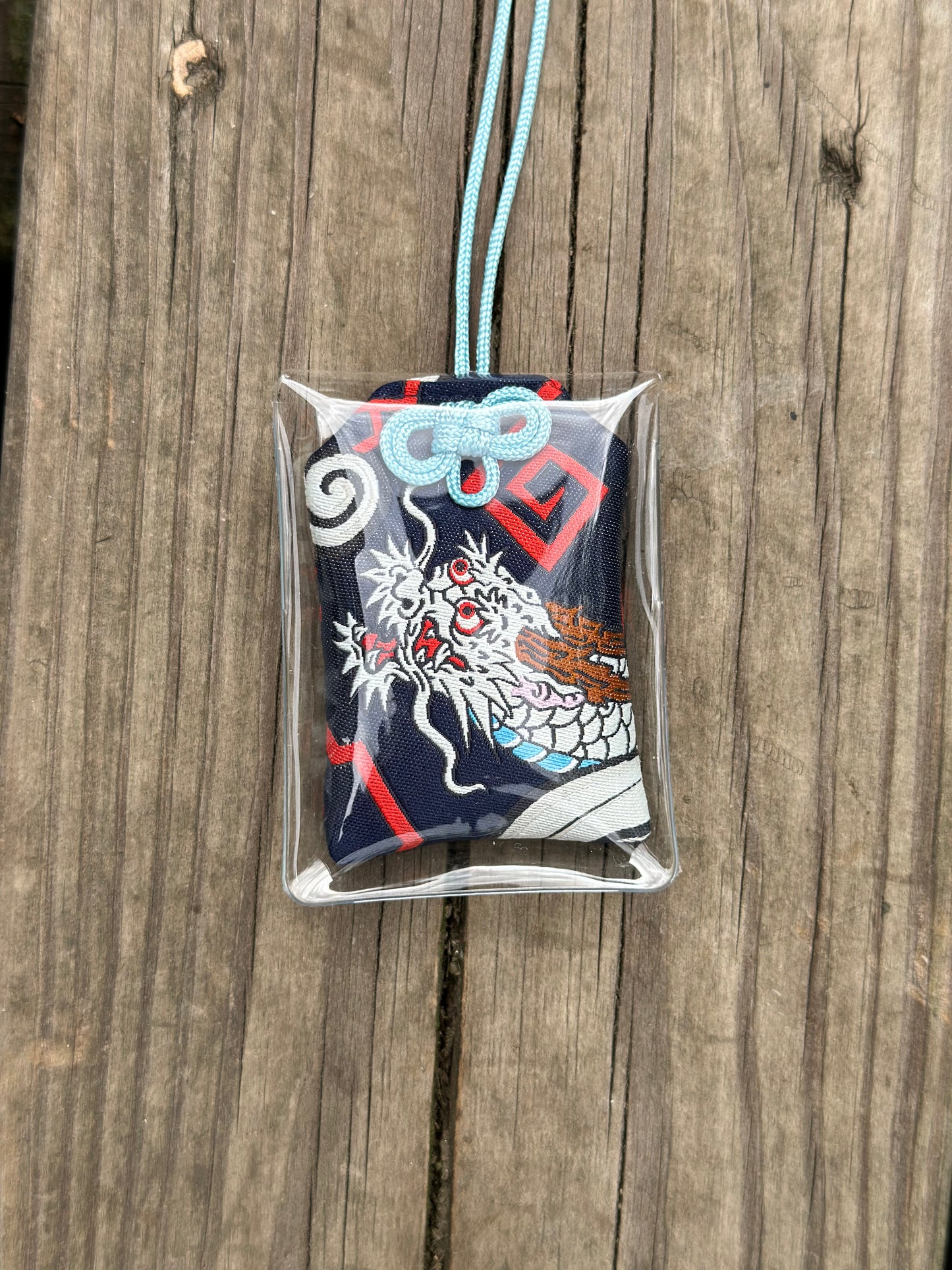 Dragon omamori amulet
