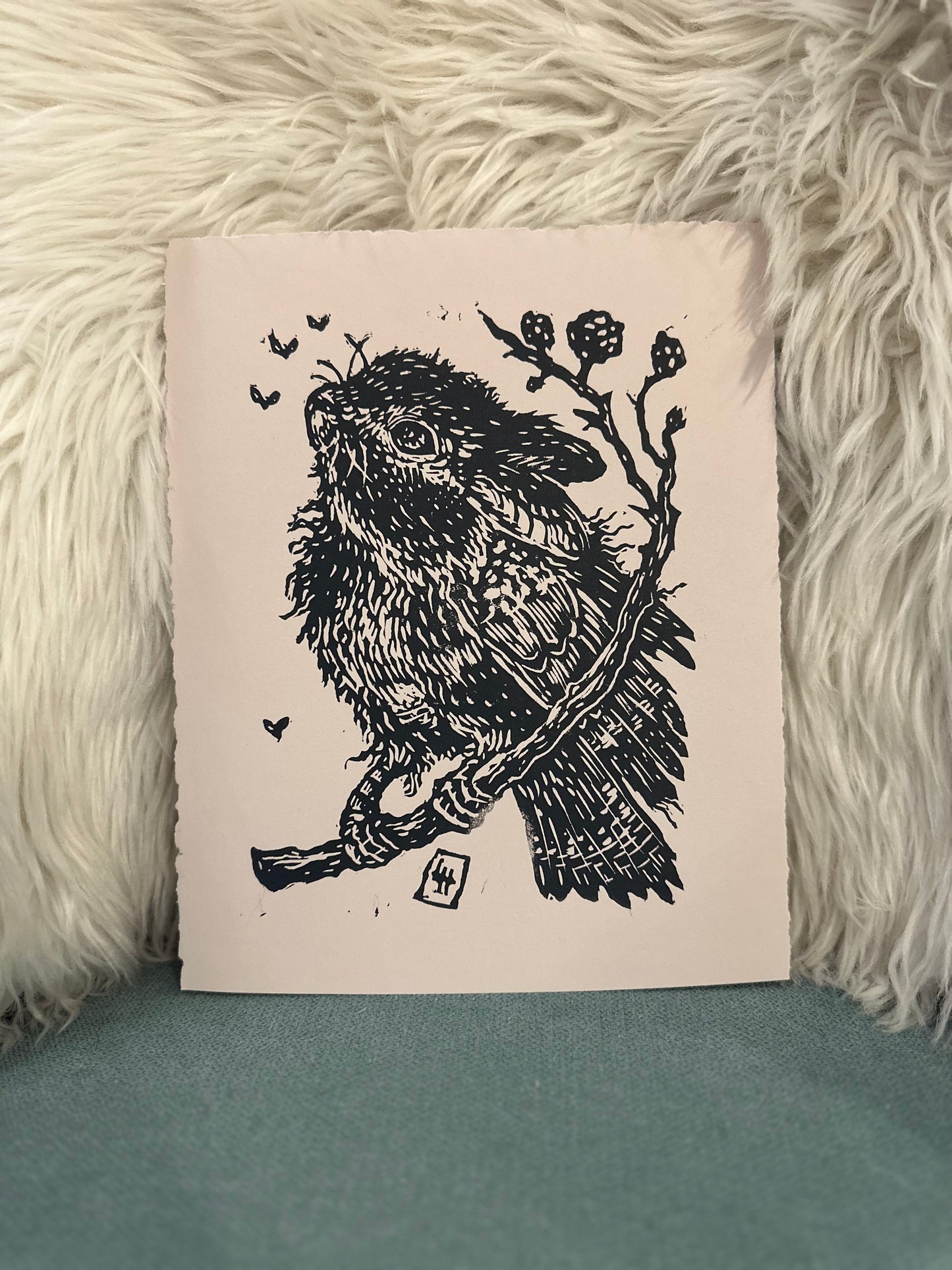 Bunny Bird Print