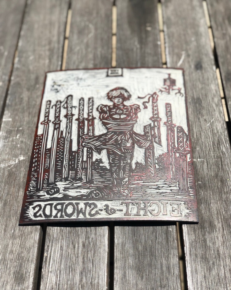 Eight of Swords x 2B Tarot