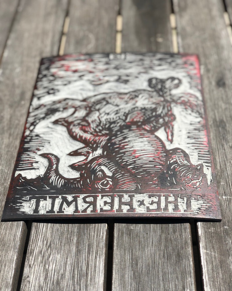 The Hermit x Cubone Tarot