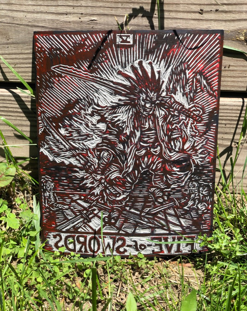 Five of Swords x Kenpachi Tarot