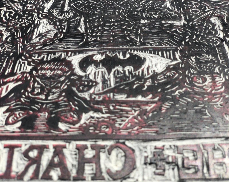 The Chariot x The Batman Who Laughs Tarot