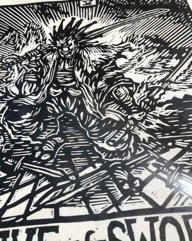 Five of Swords x Kenpachi Tarot