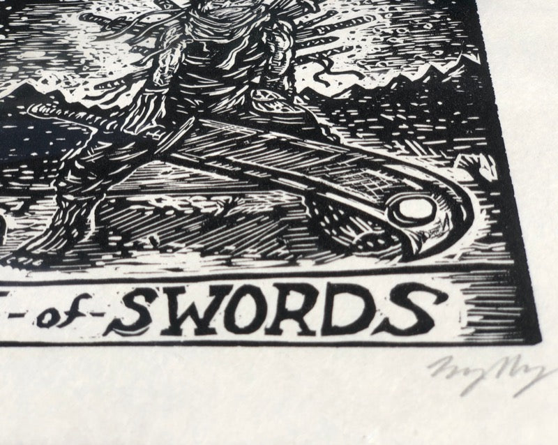 Ten of Swords x Zabuza Tarot