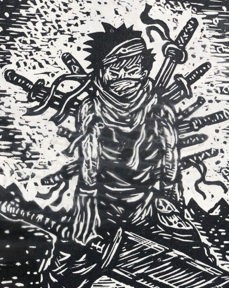 Ten of Swords x Zabuza Tarot