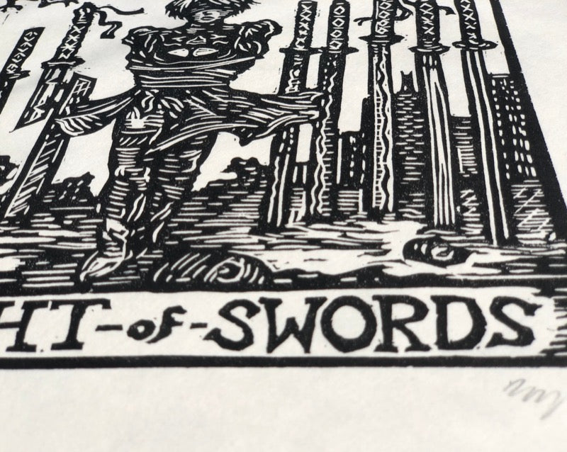 Eight of Swords x 2B Tarot