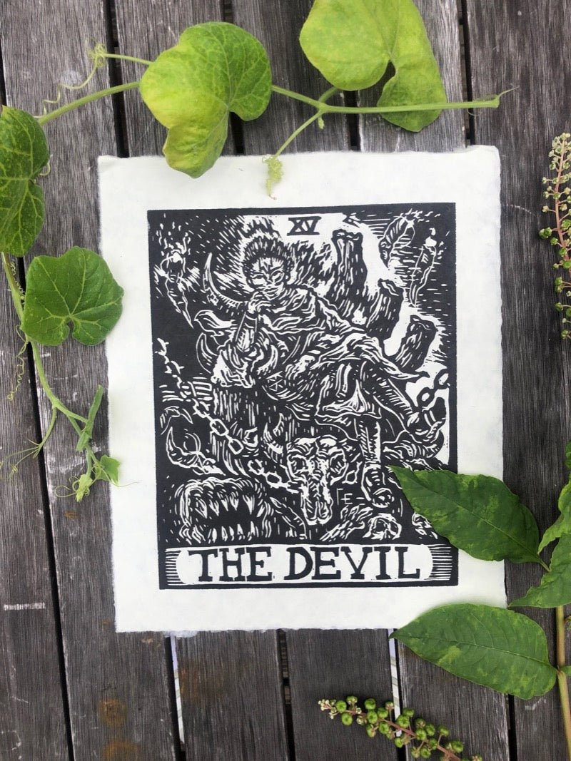The Devil x Sukuna Tarot