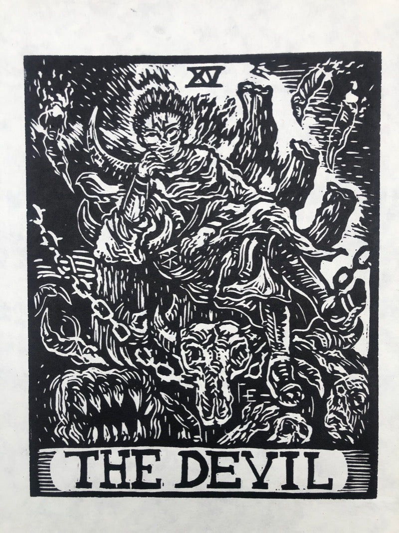 The Devil x Sukuna Tarot