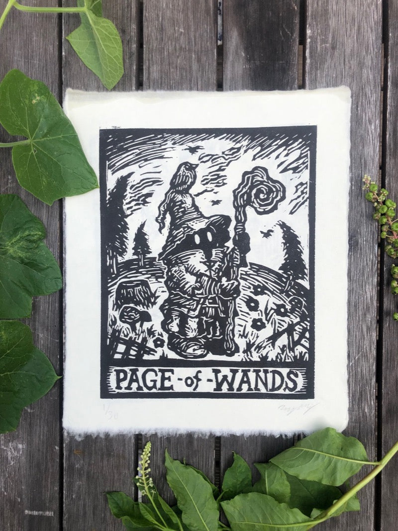 Page of Wands x Vivi Tarot