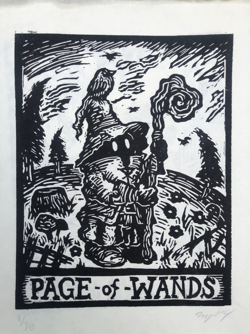 Page of Wands x Vivi Tarot