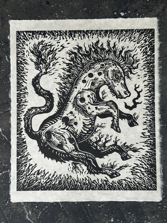 Year of the Fire Horse Print