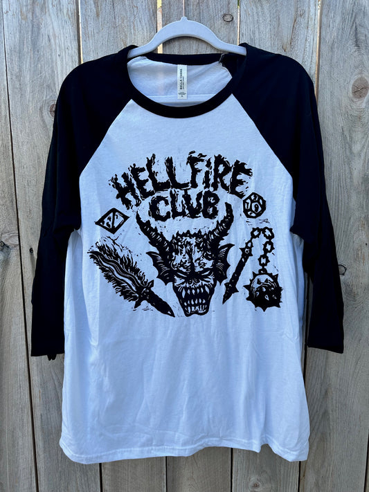 Hellfire Club Baseball Tee