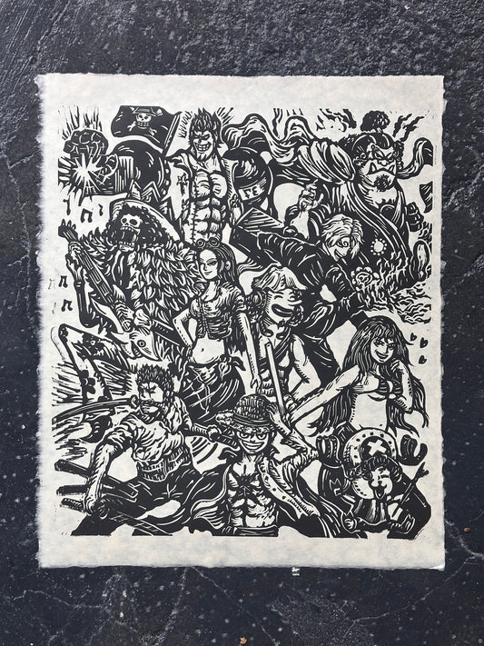 Straw Hat Crew Print