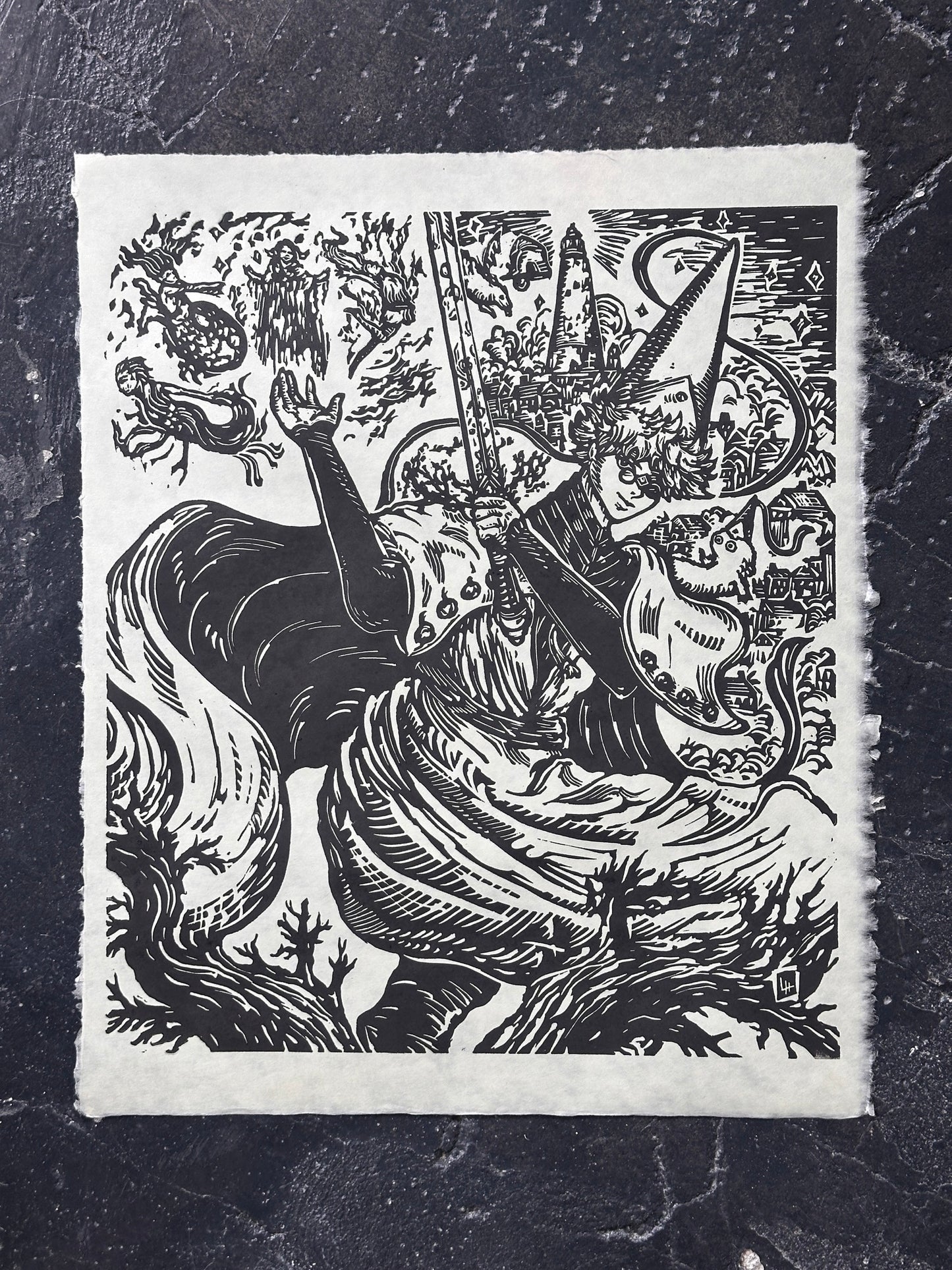 Witch Hat Atelier Qifrey Print